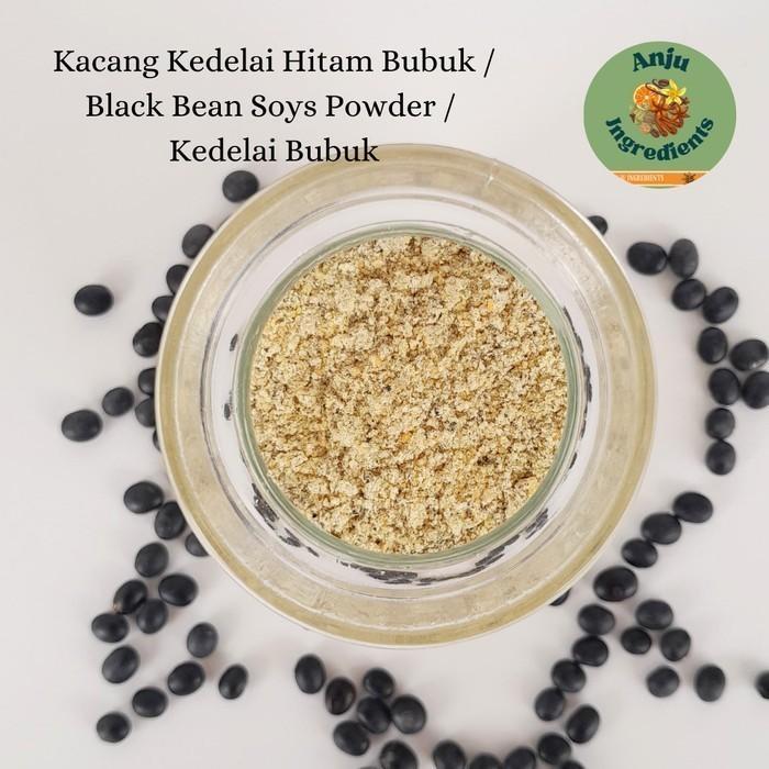 Kacang kedelai hitam bubuk 25gr / black bean soys powder / kedelai bubuk /