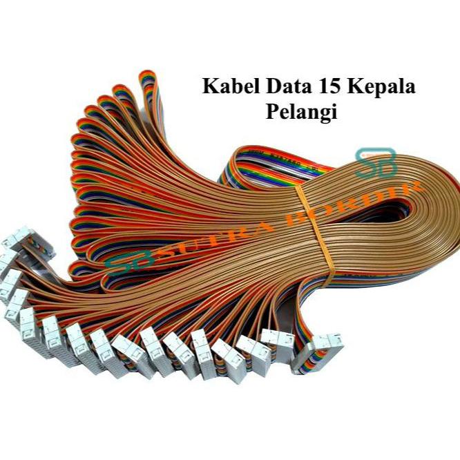 Kabel Data 15 Kepala Mesin Bordir Komputer Kabel Socket 20Pin Untuk 15 Kepala Bordir Komputer Kabel