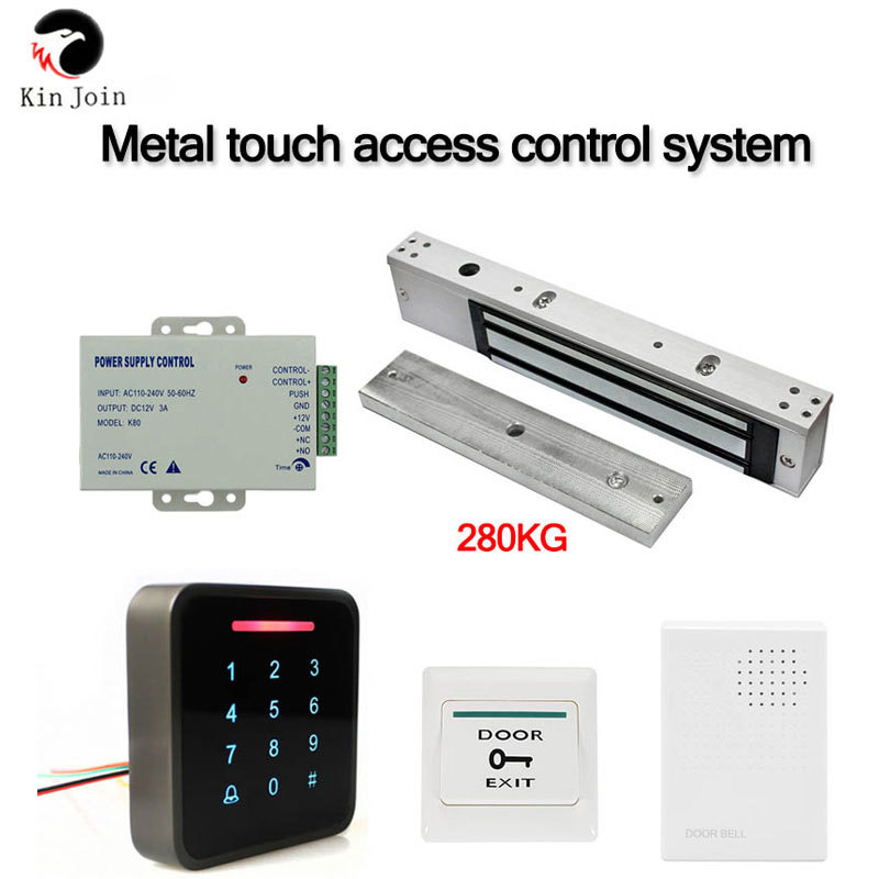 Metal touch access control outdoor card reader password access
