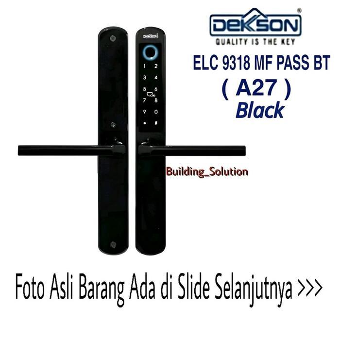 Cunda Shop - Smart Digital Doorlock Original Dekkson Elc 9138 A27 Electronic Lock Dekkson Elc 9318