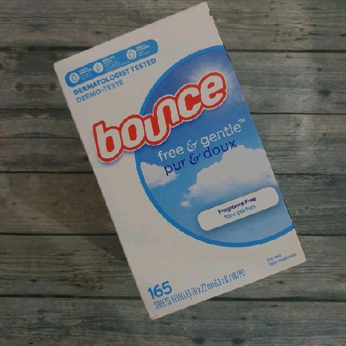 Bounce Dryer Sheet Free n Gentle Lembaran Pelembut Pakaian Singapore