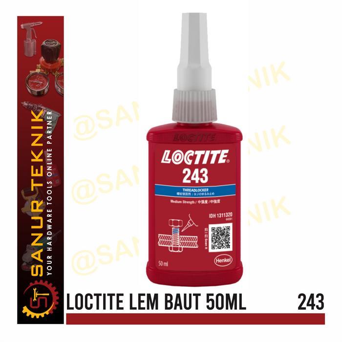 Loctite 243 / Lem Baut Loctite243 / Loctite Thread Locker 243 ( 50Ml )