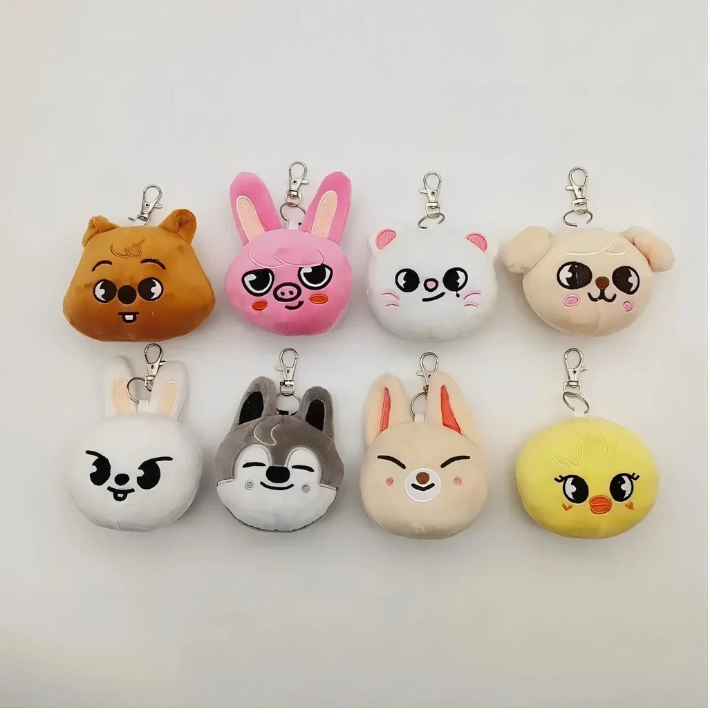 300style Skzoo Plush Toy Kaii Kpop Plush Skzoo Stray Wolf Plush Cartoon Stuffed Animal Doll Kaii