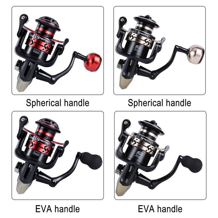 Dawai Pancing - Sougayilang Gulungan Pancing Putar Seri 1000-4000 2 Warna Pegangan Eva/Pegangan