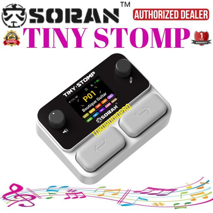 Kualitas Terbaik Soran Tiny Stomp Multi Effect Desktop Amp Modeling Soran Audio Efek Gitar