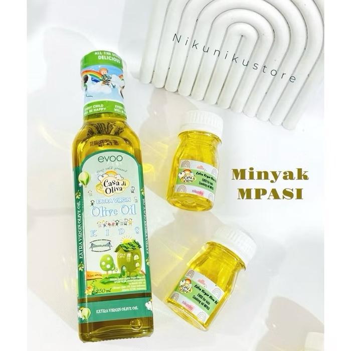 SALE Minyak MPASI EVOO CASA DI OLIVA 50ml BB Booster Zaitun murni minyak khusus mpasi bayi Oil