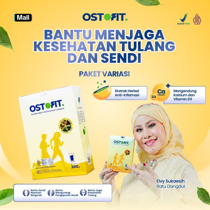 Susu Ostofit Original - Susu Kesehatan Untuk Tulang & Sendi - Dengan Kalsium Ekstrak Herbal - 200Gr