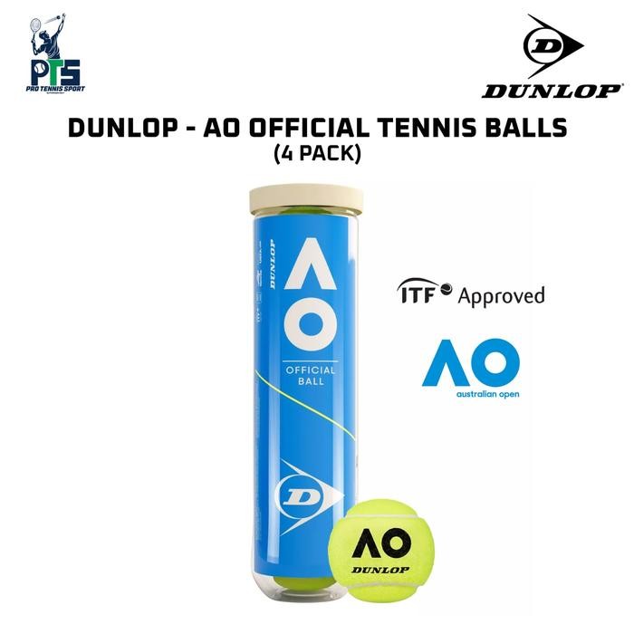 Bola Tenis Dunlop Australian Open Ao Isi 4
