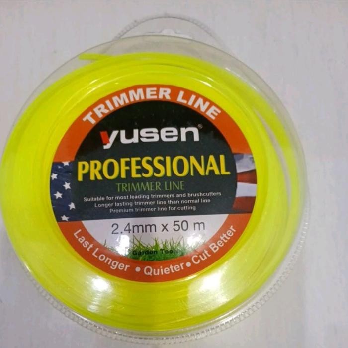 Tali Senar Potong Rumput YUSEN / Trimmer Line YUSEN Panjang 50M