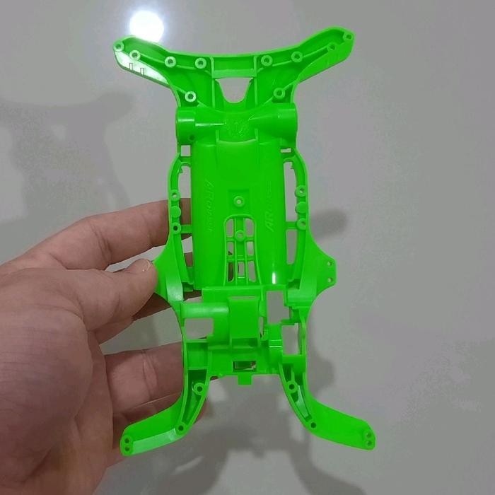 Chassis AR Hijau Ori Tamiya Chassis AR Hijau Fluorescent Ori
