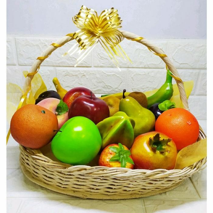 buah hias artifisial replika buah pajangan jus fruits artificial fruit