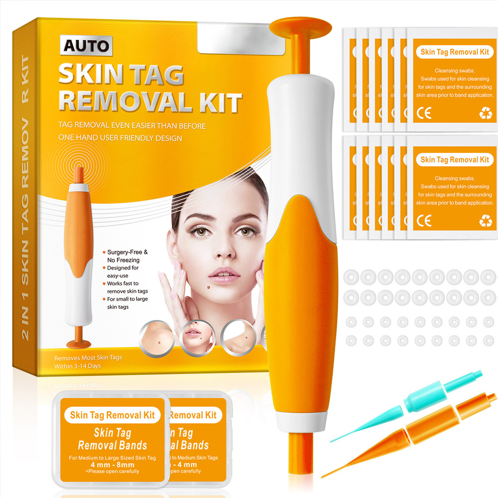 Micro Skin Tag Remover Auto Wart Removal Kit Cleaning Skin Tag Removal Mole Removal Machine Body