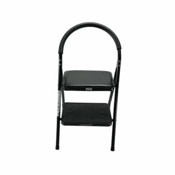 Krisbow Tangga Lipat Besi Dengan 2 Anak Tangga - Hitam Original