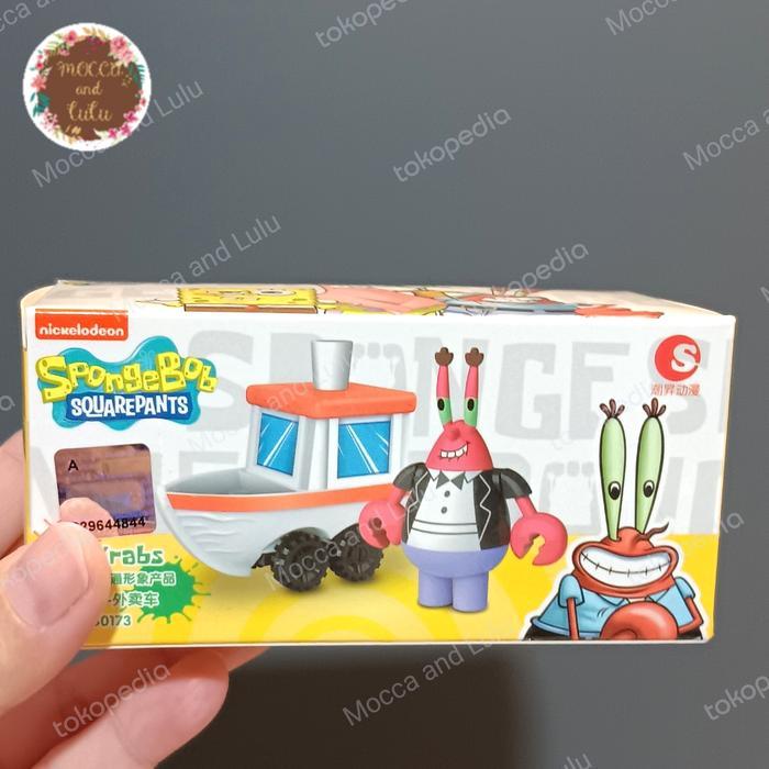 SALE BRICK SPONGEBOB SQUAREPANTS VEHICLE SET