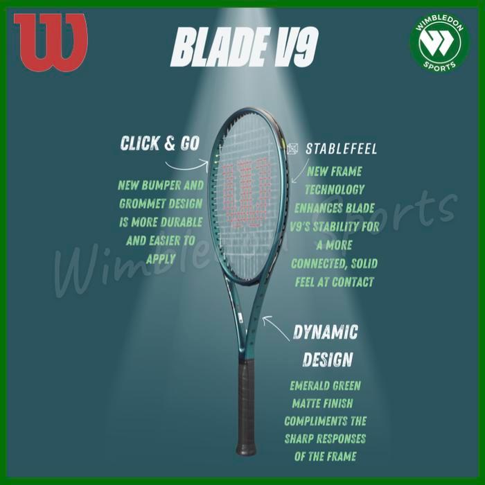 Raket Tenis Wilson Blade V9 / Raket Wilson Blade 98/100/100L/100Ul V9