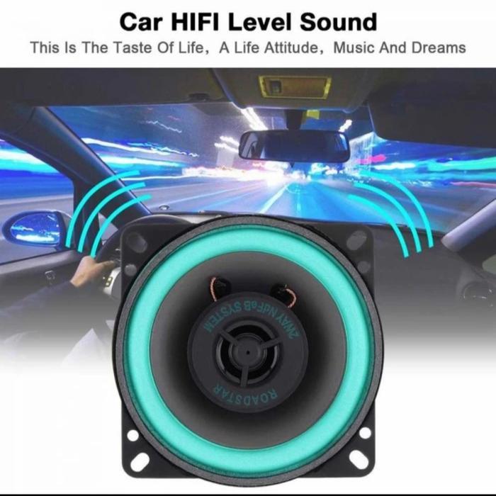 Speaker Subwoofer Mobil Hifi 4 Inch 100W 1 Pcs / Speaker Mobil 4 Inch