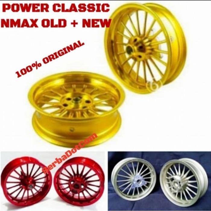 VELG POWER NMAX OLD NEW NMAX NEW CLASSIC Palang 18 POWER GOLD RED BRONZE ORIGINAL not daytona galaxy