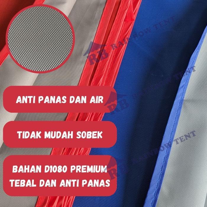 Tenda Lipat Ukuran 2X2 (0,4) Jenis Kain D420