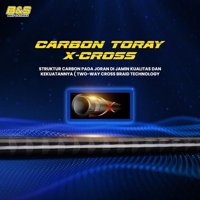 Joran pancing Lurekiller GT SPIN 2.3M joran jigging popping kuat ring fuji JP033 Best Quality