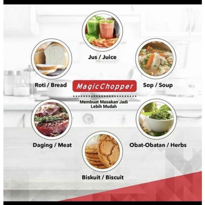 Choper Mitochiba Ch-200 Original Baru Blender Daging Food Processor