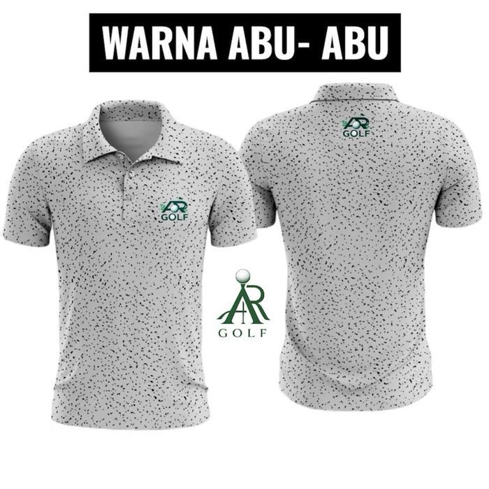 Baju Golf Shirt Polo Golf Argolf Dryfit Premium Unisex - Kaos Polo Golf Pria Wanita Sport