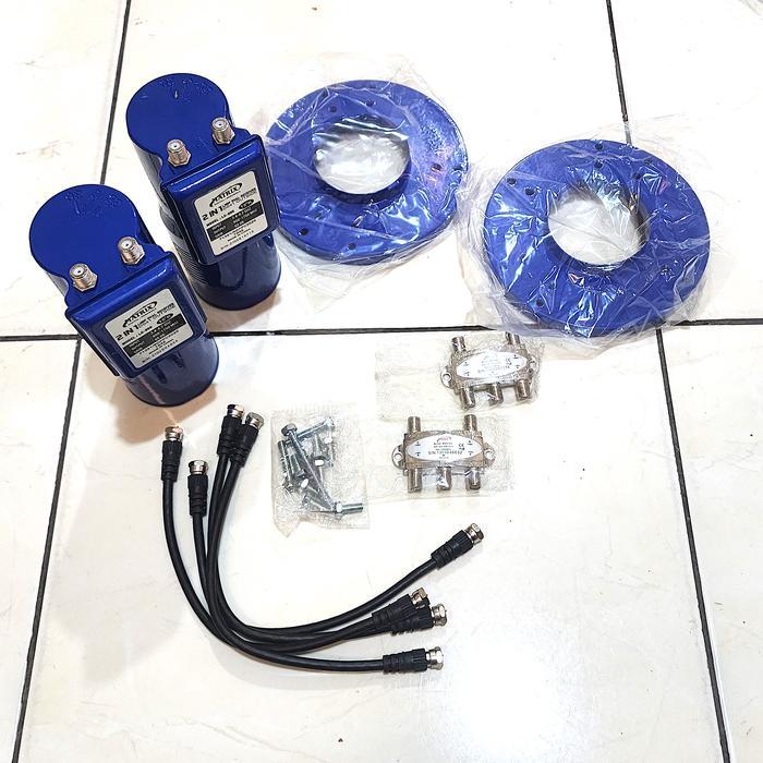 LNB Matrix 2 in 1 2 LNB 2 Receiver C band