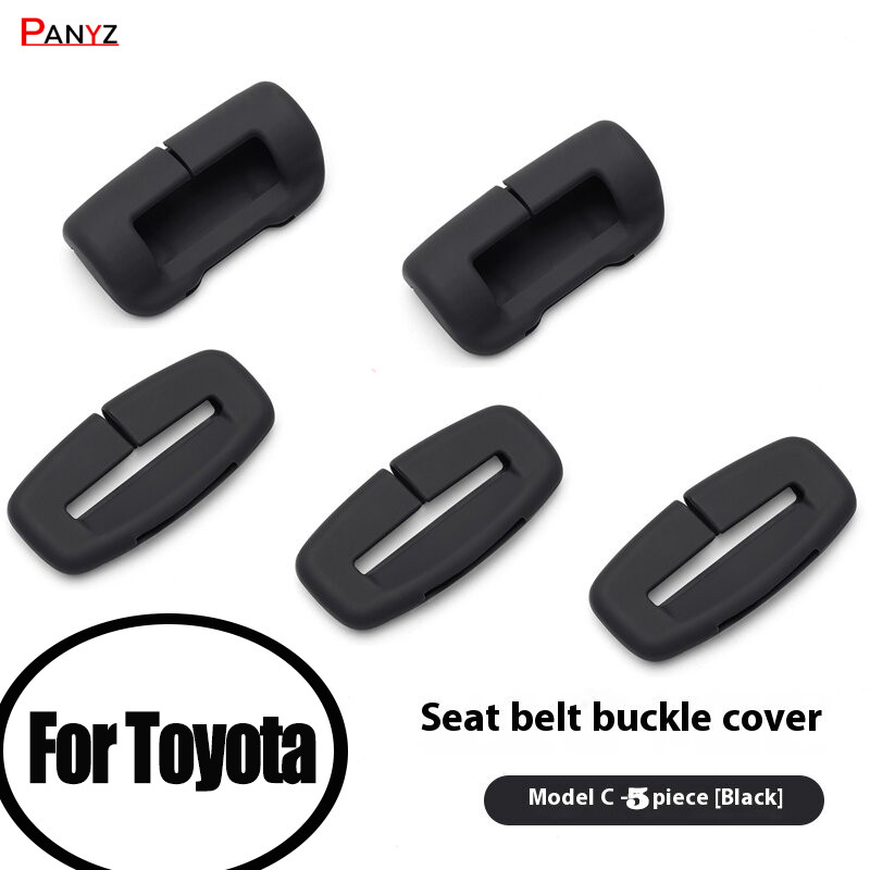 For Toyota Alphard Vellfire BZ3X Accessries 2/4 Piece Car Seat Belt Silicone Protective Cover Trim