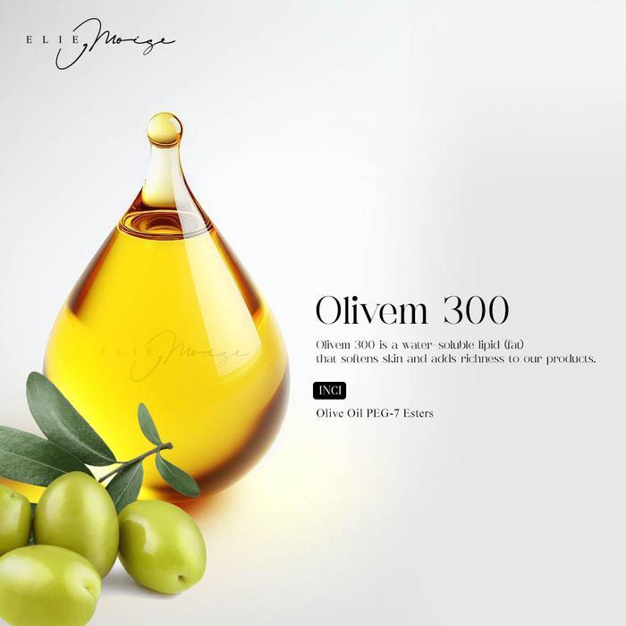 Olivem 300 Olive Oil PEG-7 Esters - Natural Emulsifier Agent - Natural Surfactant - emollient