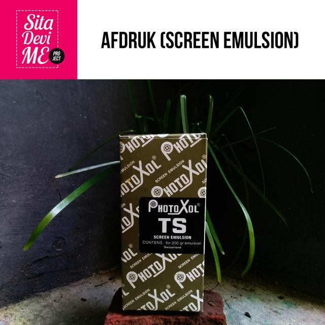 Afdruk (Screen Emulsion)