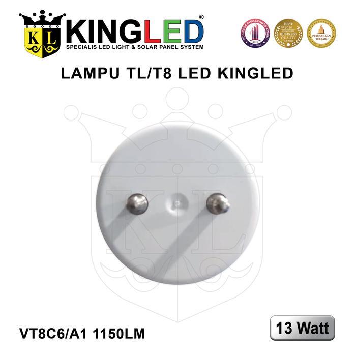 jobk- Kingled Lampu Tl T8 Led 13 Watt / Tube T8 13 Watt Vt8C6/A1