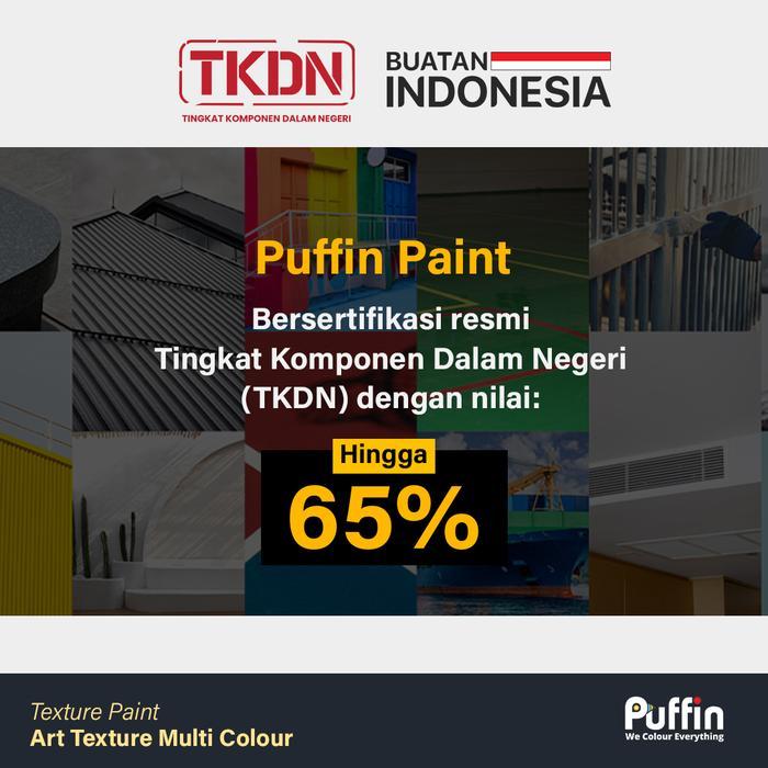 Cat Tekstur Pasir Puffin Art Texture Multicolour Gratisongkir