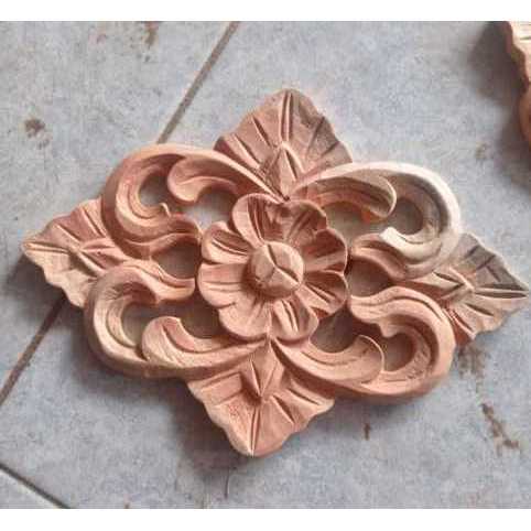 ukiran tempel ornamen dekorasi lemari 22x16