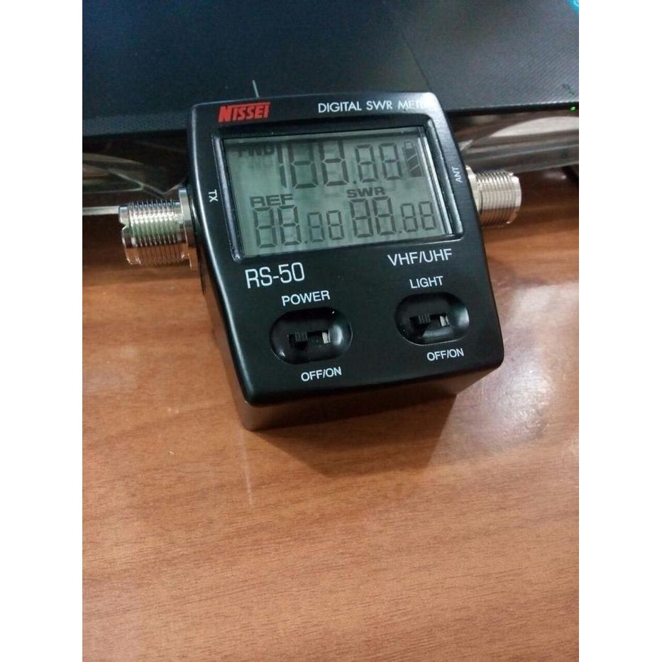 SWR/ Power Meter Digital 125-525MHz RS-50 NISSEI