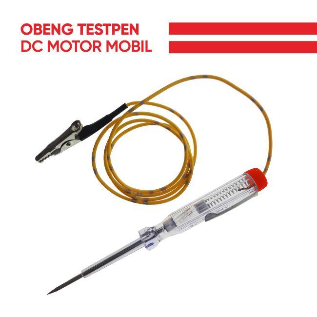 OBENG TESPEN KABEL DC MOBIL MOTOR / TEST PEN / TESPEN KABEL AKI DC