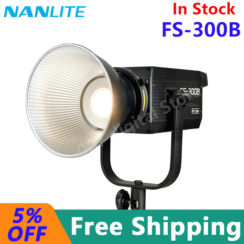 Nanguang FS-300 FS-300B LED Bi-Color Monolight Temperature LED Film and Television Lighting Studio P