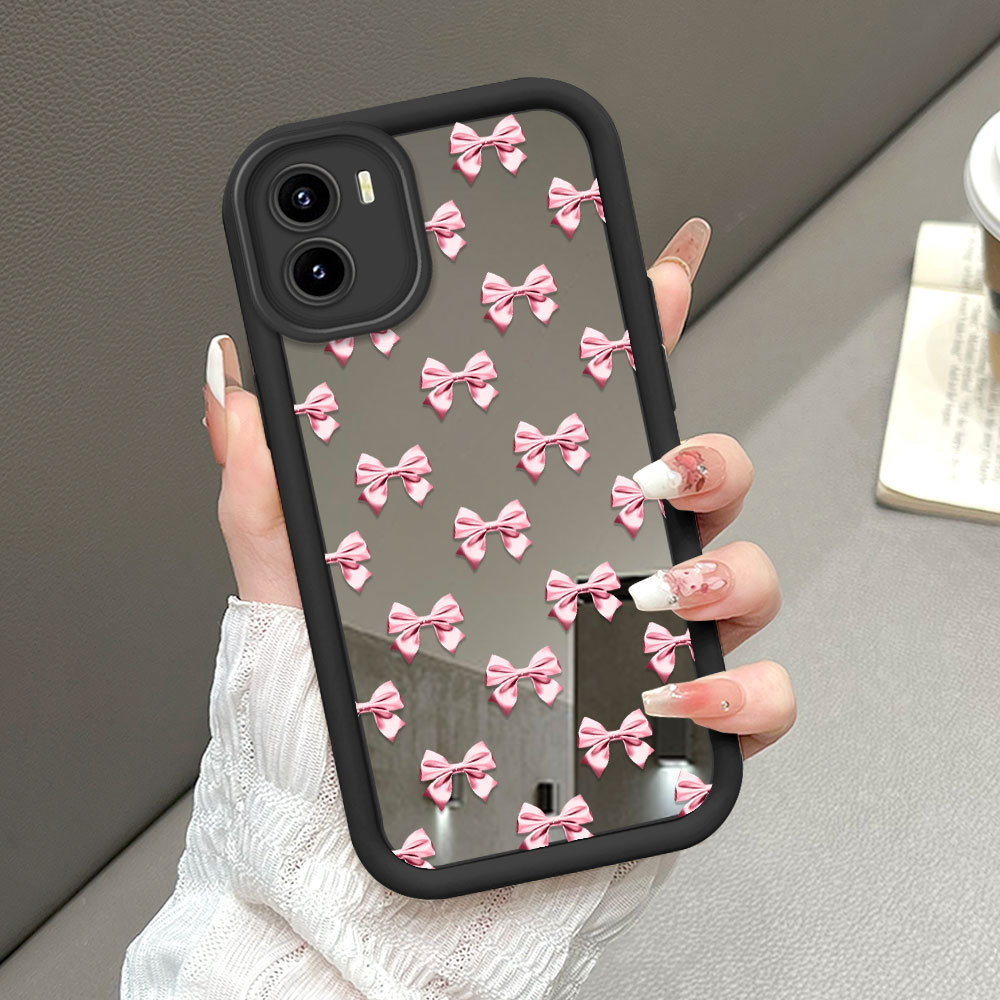 Casing Hp Untuk VIVO Y15S Y01 Y01A Y15A Y15C Cermin Softcase Case Phone Kesing Kupu 1370 JZ