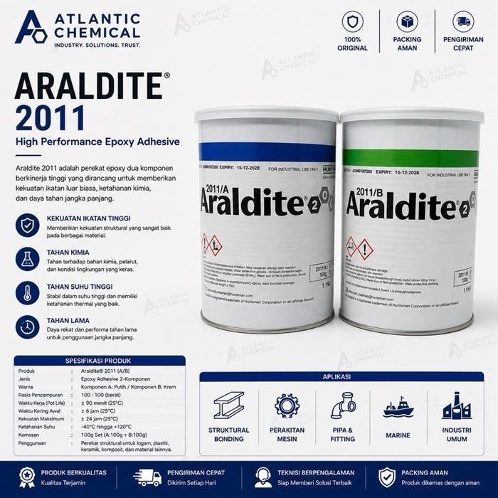 (PROMO) ARALDITE 2011 HIGH PERFORMANCE EPOXY ADHESIVE