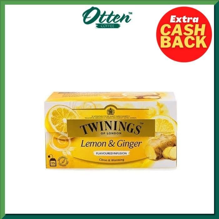 Twinings - Lemon & Ginger Tea - Teh Twinings Terbaru 