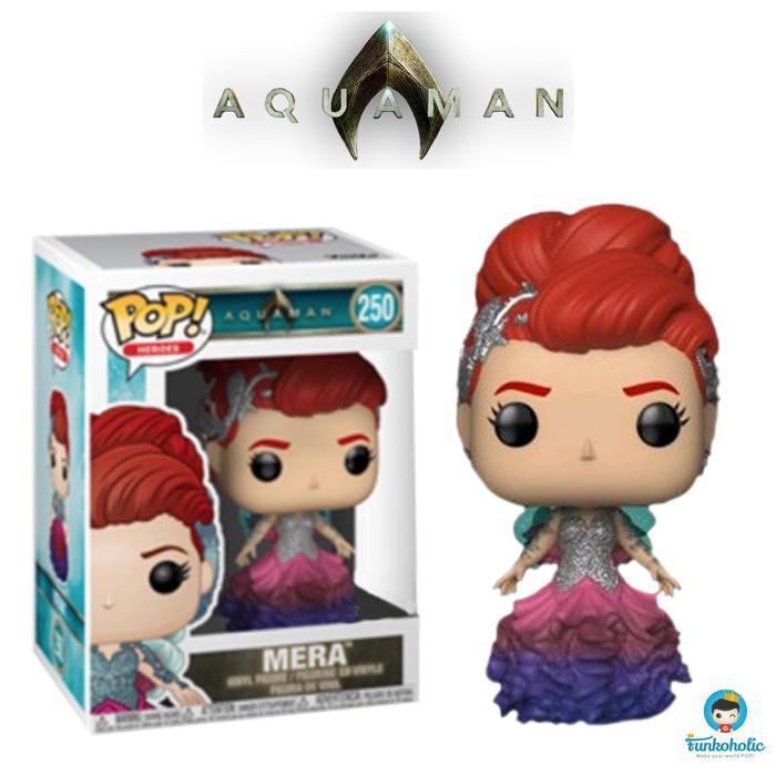 HOT SALE FUNKO POP HEROES AQUAMAN (MOVIE) - MERA (GOWN) (EXCLUSIVE) #250 TERMURAH