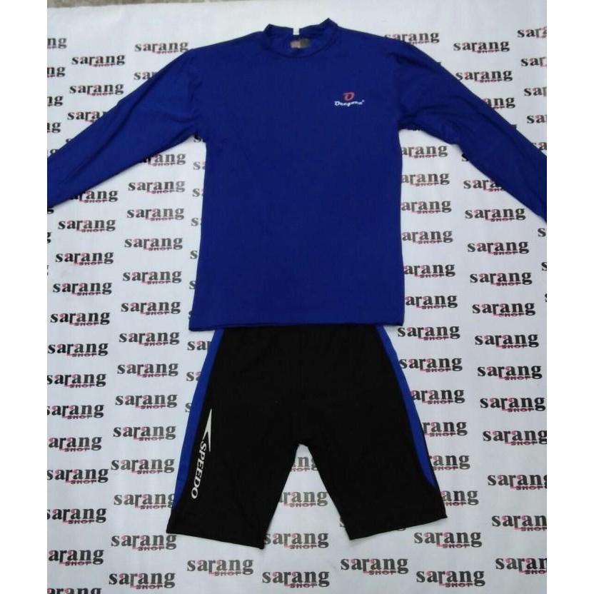 Speedo - Baju Atasan Dan Celana Dipantai.Renang Selam Jetski Nyaman Size.M-Xxl