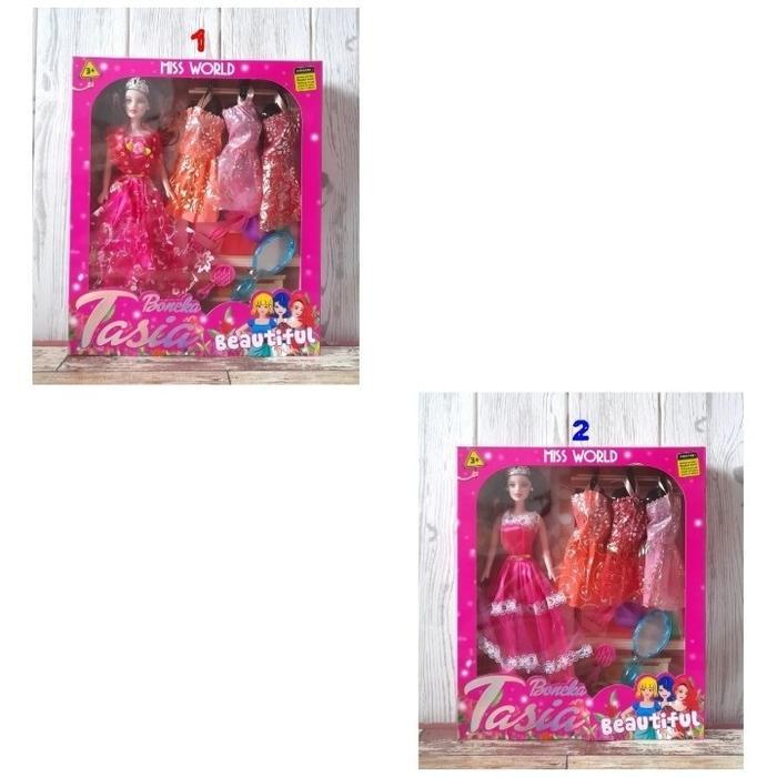 New Mainan Boneka Barbiee Tasia Anak Ready