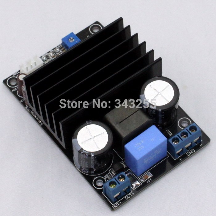 Best  Free Shipping IRS2092 200W Class D Amp Mono Amplifier Board. Want good quality, please choose 