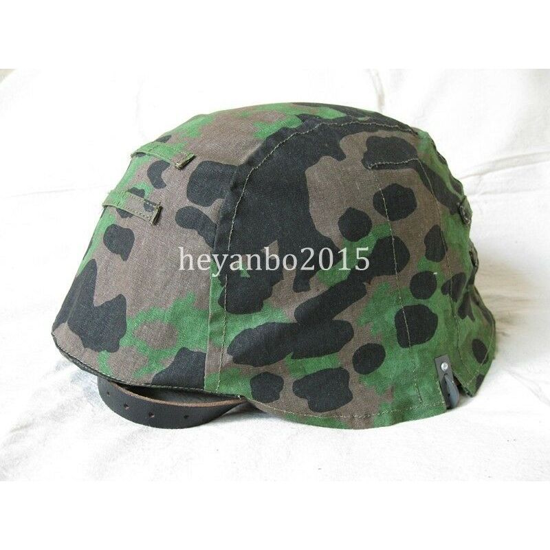 WWII WW2 GERMAN PLANE TREE CAMO M35 REVERSIBLE HELMET COVER no helmet Reenactment