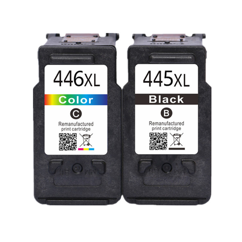 Compatible Refill Ink Cartridge PG 445 CL 446 XL PG-445 PG445 CL446 For Canon Pixma MX494 MG 2440