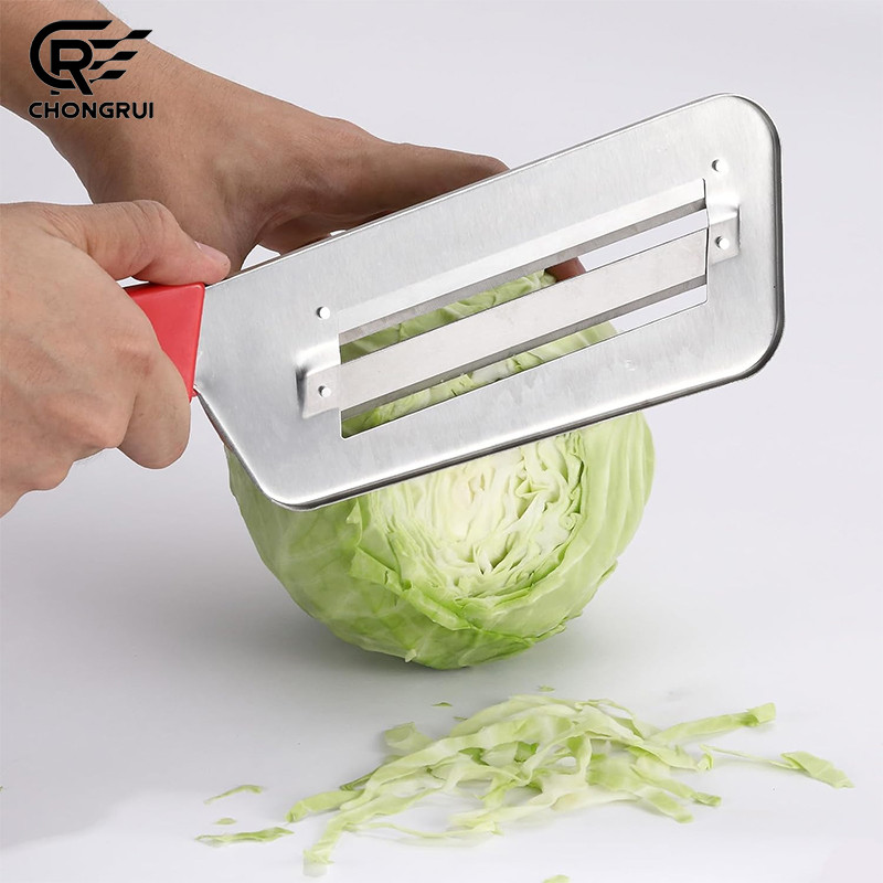 Double Blade Vegetable Slicer Cabbage Onion Slicer Knife Multifunctional Kitchen Knife with Fish