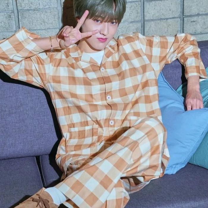 Bu1Ready Stock - Pajama Set Haruto Treasure Piyama Hyunsuk Jihoon Asahi Junkyu Yoshi Junghwan