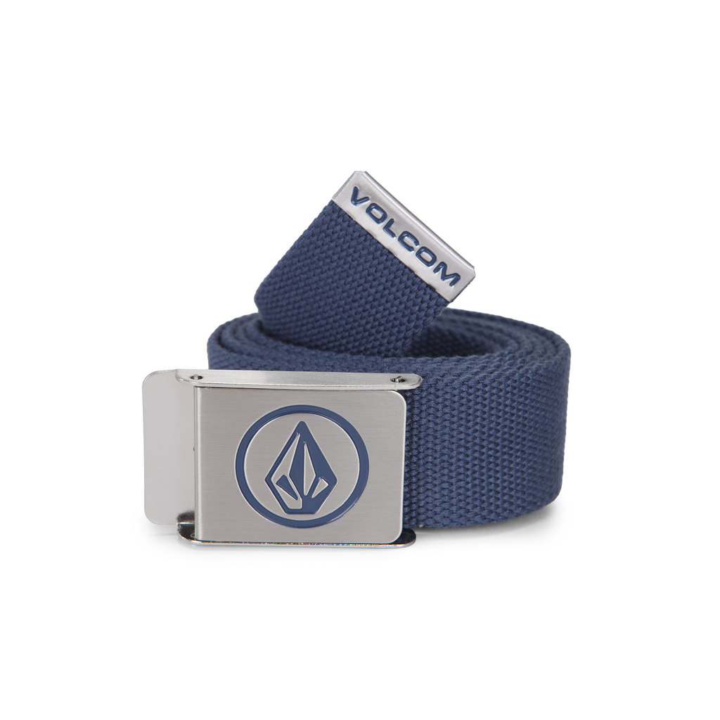 VOLCOM - MBL CIRCLE WEBBING BELT NAVY