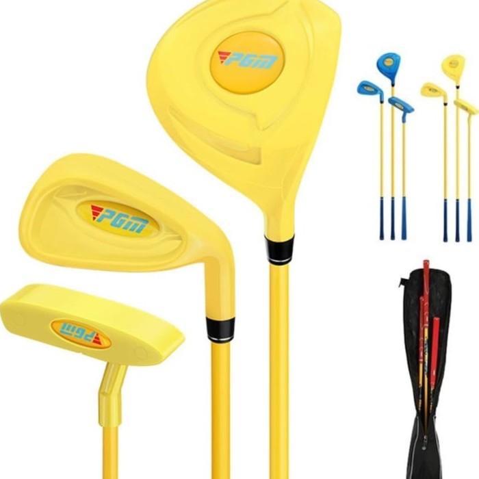 Kids Stick Plastic Golf Set Pgm Original 1 Set Terbaru 