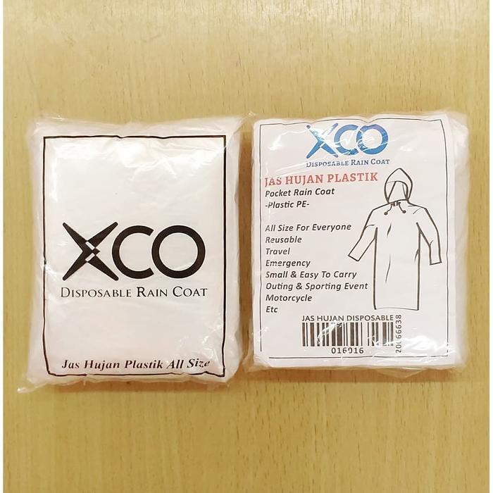 NEW!! Jas Hujan Plastik - Jas Hujan Ponco Plastik - Jas Hujan Plastik XCO - Jas Hujan Plastik