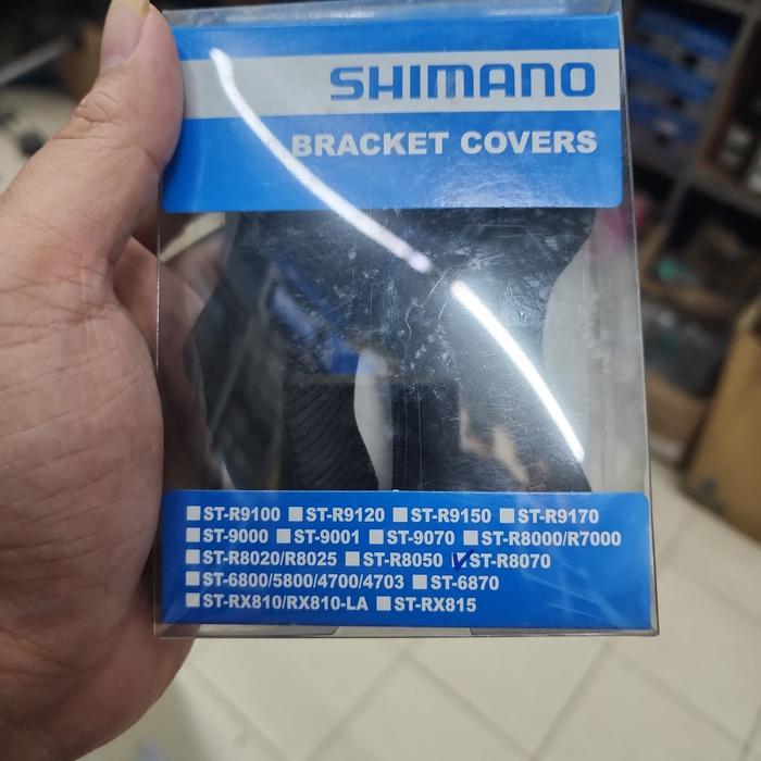 Shimano Bracket Covers ST-R8070 Hood Cover Karet Brifter Ultegra Di2 Disc Brake R8070 Original